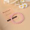 AD Beads Handmade Gemstone Stretch Elastic Bracelet Crystal Healing Reiki Nature's Beauty and Spiritual Essence Unisex (6mm, Rose Quartz) view 3