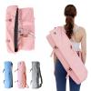 Tumaz Yoga Mat Bag | Padded Adjustable Shoulder Strap | Fits Up to 26" Mats | Multi-Pocket Storage for Essentials | Heavy-Duty G-Hook Closure | Lightweight & Durable for Yoga, Pilates & Fitness view 1
