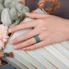 Egnaro Women's Stackable Silicone Rings, 2.5/5.5mm Wide 1.8/2mm Thick Bands view 4