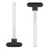 2 PCS Weight Stack Pin, Weight Stack Pin Replacement, Fit for Fitness Universal Home Gym Exercise Machine Parts & Accessories Pin Tensile 3/8 Diameter 5-1/2" Locking Space, 2pcs view 1