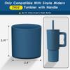 BKBY Silicone Boot Compatible with Sinple Midern 24/30/40 oz Tumbler with Handle/Trek Pivot, Protective Anti-Scratch Bottle Bottom Sleeve Cover Compatible with Sinple Midern Tumbler view 2