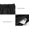 Syeelopri Active Stretch Unisex Ultra Stretch Quick Drying Pants, Fast Dry Stretch Pants Light and Thin (A-Black,3XL) view 4