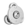 IDOLOVA 36T 38mm Planetary Gear with Clutch for Motor Electric Bike E-Bike Steel Gear Ebike Parts, silver view 3
