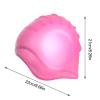 2 Pack Silicone Swim Cap with 3D Ear Protection, Waterproof Swimming Cap Bathing Cap Non-Slip Swim Hats for Men Women Adults Youths Kids for Long or Short Hair view 2