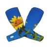 HDAODNM Sunflower Shooter Sleeves for Women Men Flower Sun Sleeves Cooling Arm Sleeves Cute Arm Cover Sleeves view 2