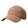 BIRYHG Proud Mom of A Kindergarten Girl Corduroy Baseball Caps for Women Men Adjustable Dad Hat Khaki view 2