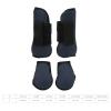 Comprehensive Protective Horse Tendon Boot Set Shock Absorbing, Navy Blue, Includes Front & Hind Leg Guards Size M Optimal Solution for Equestrian Athletes in Showjumping (A set of navy blue 2400ml) view 2