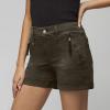 midelxp Stretchy Jean Shorts for Women 2024 Y2k High Waisted Rolled Hem Denim Shorts Summer Casual Cargo Shorts with Zipper Pockets Cute Preppy Hiking Shorts Comfy Juniors Shorts Tummy Control Shorts view 2