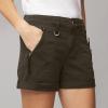 midelxp Stretchy Jean Shorts for Women 2024 Y2k High Waisted Rolled Hem Denim Shorts Summer Casual Cargo Shorts with Zipper Pockets Cute Preppy Hiking Shorts Comfy Juniors Shorts Tummy Control Shorts view 4