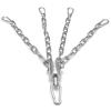 Wuyangcun 220lb Heavy Bag Hanger Chain with Swivel - 18-Inch Long, Silver - Ideal for Boxing, Muay Thai, Kickboxing Punching Bags view 3