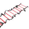 YUSHANCHENG Fixed Agility Ladder Football Speed Rope Ladder for Football Exercise Sports Training 6M 12Rung (Red) view 3