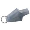 YUSHANCHENG Whistle with Lanyard,Referee Whistle Sturdy Durable Resounding Crisp Portable Sound Whistle for Competitions and Sports Coaches, Referees, Training, Emergency Survival (Grey) view 3
