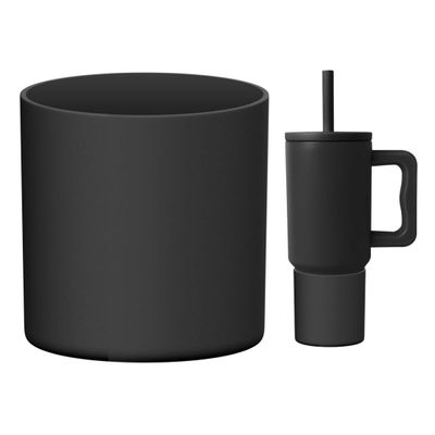 BKBY Silicone Boot Compatible with Sinple Midern 24/30/40 oz Tumbler with Handle/Trek Pivot, Protective Anti-Scratch Bottle Bottom Sleeve Cover Compatible with Sinple Midern Tumbler