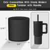 BKBY Silicone Boot Compatible with Sinple Midern 24/30/40 oz Tumbler with Handle/Trek Pivot, Protective Anti-Scratch Bottle Bottom Sleeve Cover Compatible with Sinple Midern Tumbler view 2
