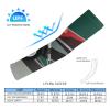 OURTEV Sun Protection Arm Sleeves Trolley Pattern Sports Cooling Arm Compression Sleeves for Men Women view 2