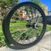AUTES 20 inch Front Bicycle Wheel Double Wall Aluminum 20" Rim, Disc Brake, 520g Heavy Duty Wheel 10G 36 Spokes for MTB/Road/Cruiser Bikes (Rim Size 16.5") view 4
