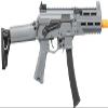 Lancer Tactical PPK-20 Gen 3 Nylon Polymer Compact AEG Airsoft SMG w/Programmable MOSFET (Foldable Stock) view 2
