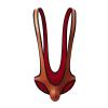 Men's Shapewear Leotard Sexy and Fun Jumpsuit Brief Underpants Jockstraps Wrestling Singlet Bodysuit Triangle Briefs Red view 1