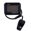 NULKOMMA LCD Screen Display J-LCD Control Panel Ebike LCD Display for 36V 48V Electric Bicycle Multi-Information Waterproof 5 Pins Plug Display Meter Suitable for 22.2mm/0.87in E-Bike Handlebar view 1