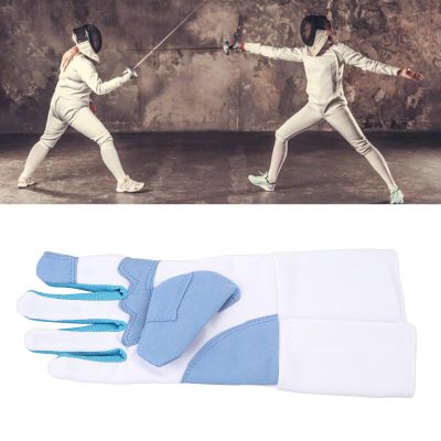 EIMSOAH Fencing Training Gloves, Non Slip, Saber Foil Epee Fencing Gloves, for Saber Foil Epee Training (XS)