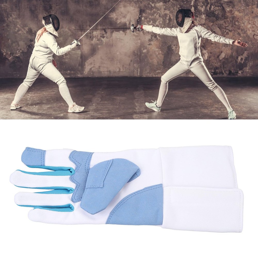 EIMSOAH Fencing Training Gloves, Non Slip, Saber Foil Epee Fencing Gloves, for Saber Foil Epee Training (XS)