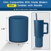 BKBY Silicone Boot Compatible with Sinple Midern 24/30/40 oz Tumbler with Handle/Trek Pivot, Protective Anti-Scratch Bottle Bottom Sleeve Cover Compatible with Sinple Midern Tumbler view 2