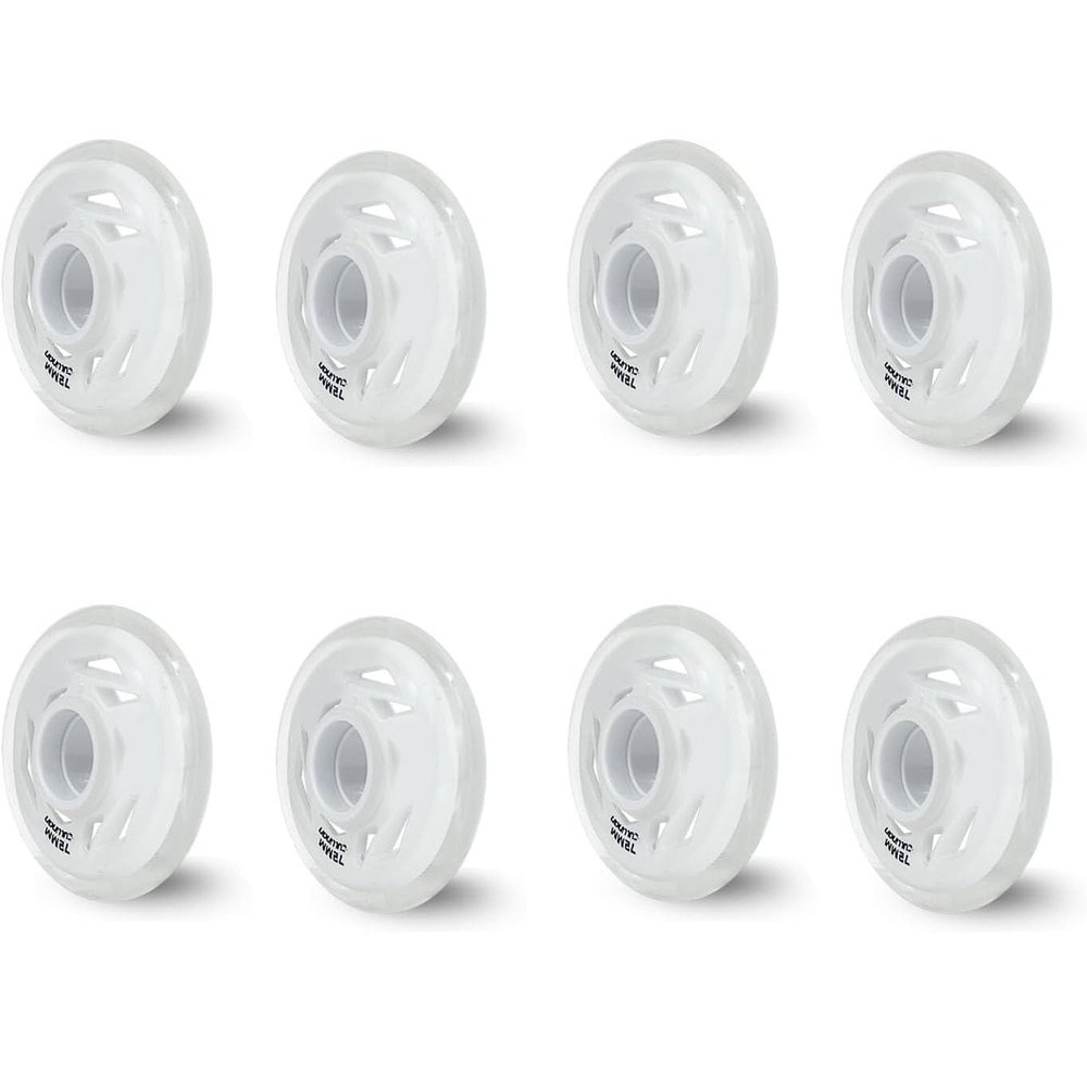 ZYANLING Inline Skate Wheels Outdoor/Indoor 78A Inline Roller Skate Wheels 64mm/68mm/72mm/76mm/80mm Hockey Wheels Inline Replacement Wheels 8 Pack