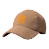 BIRYHG Dog Mom Corduroy Baseball Caps for Women Men Adjustable Dad Hat Khaki view 2