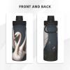ZLYYXY White Swan Water Bottle 18oz Sports Insulated Kettle Drinking Cup Stainless Steel Kettle For Gym Running Hiking Outdoor view 4