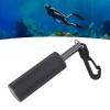 SUNGOOYUE Aluminum Alloy Underwater Shaker Bell with Clip, Noise Maker Signal Bell, Crisp Sound Diver Noise Maker for Underwater Activities (Black), SUNGOOYUE591z3rwdck-13 view 4