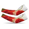 OURTEV Sun Protection Arm Sleeves Poppy Flowers Vivid Petals Sports Cooling Arm Compression Sleeves for Men Women view 1