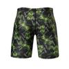Men Swimsuits Jammer for Swimming,Swim Jammer Men Square Legs UPF50 +,Trunks with Drawstring(Black Green Shots M) view 3