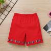 ABAFIP Baby Boys Mexican Outfit Toddler Short Sleeve Shirts Shorts Traditional Fiesta Clothes set Red 18-24 Months view 4