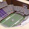YouTheFan NCAA East Carolina Pirates 25-Layer StadiumViews 3D Wall Art view 3