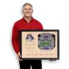YouTheFan NCAA East Carolina Pirates 25-Layer StadiumViews 3D Wall Art view 4