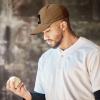 BIRYHG Merry Christmas Corduroy Baseball Caps for Women Men Adjustable Dad Hat Khaki view 4