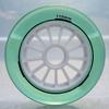 ZYANLING Inline Skate Wheels Outdoor/Indoor 90mm/100mm/110mm Inline Roller Skate Wheels Speed Wheel Inline Hockey Replacement Wheels 8 Pack, Green view 2