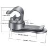 Moxweyeni 3 Pcs Bladder Clip Water Tube Hydration Hose Magnetic Clip Military Backpack Tactical Backpack Accessories Source Hydration Pack Water Bladder Holding Drinking Valve Tube in Place(Gray) view 2