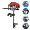 Bitodd 4-Stroke 7.5HP Gasoline Outboard Motor, 3.5KW 200CC Hand Pull Starter with Air-Cooled CDI System, Gasoline Boats Engine for 13.12 to 19.69Ft Boats Nflatable Boats Iron Boats view 2