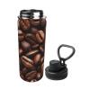 ZLYYXY Funny Roasted Coffee Beans Water Bottle 18oz Sports Insulated Kettle Drinking Cup Stainless Steel Kettle For Gym Running Hiking Outdoor view 3