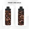 ZLYYXY Funny Roasted Coffee Beans Water Bottle 18oz Sports Insulated Kettle Drinking Cup Stainless Steel Kettle For Gym Running Hiking Outdoor view 4