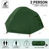 Lavitis 2 Person Lightweight Backpacking Tent,Ultralight Portable 20D Waterproof Nylon Tent for Camping4.4LB 3 Season Backhiking with 7001 Aluminum Poles and V-Shaped Aluminum Floor Spike view 3