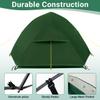 Lavitis 2 Person Lightweight Backpacking Tent,Ultralight Portable 20D Waterproof Nylon Tent for Camping4.4LB 3 Season Backhiking with 7001 Aluminum Poles and V-Shaped Aluminum Floor Spike view 4