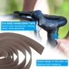 PATIKIL Bike Handlebar Tape, 4 Pack EVA Handle Grip Wraps Non-Slip Bicycle Bar Tape with Black End Plugs for Racing Bicycles Road Bicycle, Brown view 4