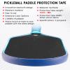 PICKLETECH Pickleball Paddle Protection Tape - Paddle Head Edge Guard - Racket Edge Protection Tape -Fit Perfectly Curved Edge -No Wrinkling Gradient Blue Gray view 4