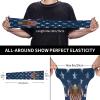 HDAODNM American Shooter Sleeves America Sun Sleeves Cooling Arm Sleeves American Flag Arm Cover Sleeves view 4