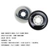 ZYANLING Inline Skate Wheels Outdoor/Indoor 84A Inline Roller Skate Wheels 72mm/76mm/80mm Inline Hockey Replacement Wheels Without Bearings 8 Pack view 2