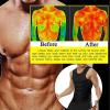Vuirrm Sauna Vest for Men, Mens Sweat Sauna Vest, Heat Trapping Polymer Vest Pullover Sauna Tank Top Slim Body Shaper, 4XL/5XL,Blue view 4