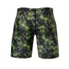 Men Swimsuits Jammer for Swimming,Swim Jammer Men Square Legs UPF50 +,Trunks with Drawstring(Black Green Shots L) view 3