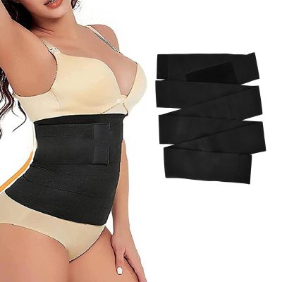 HERCHR Waist Trimmers Waist Trainer Belt for Women Adjustable Waists Cincher Trimmer Slimming Body Shaper Belt Sport Girdle (4m)